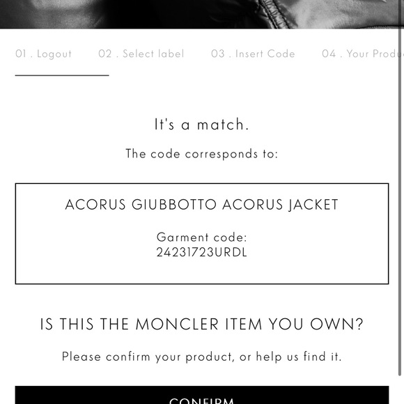 MONCLER ACORUS GIUBBOTTO JACKET SIZE 2 100% authentic - Picture 2 of 7